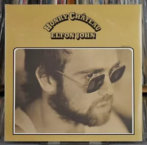 ELTON JOHN 'HONKY CHATEAU' ORIGINAL UNI ISSUE 1972 RAISED PHOTO IMAGE VG++/MINT- - Picture 1 of 6