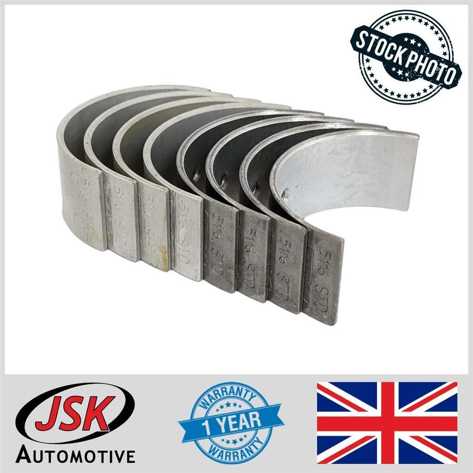 Conrod Bearing Set 8pc for 1.3 CDTi  Diesel Vauxhall Fiat Suzuki Ford Citroen - Image 1 of 1
