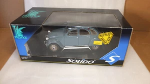 1:18 Solido Prestige Metal model Citroen 2CV 1966 bleu no 8028 Rare Vintage - Bild 1 von 4