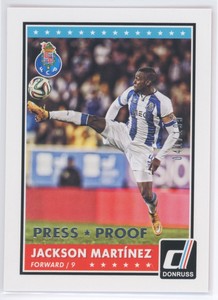 JACKSON MARTINEZ 2015 DONRUSS SILVER PRESS PROOF #41/199