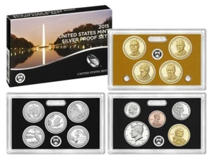 2015-S United States Silver Proof Set in Original Packaging - Picture 1 of 2