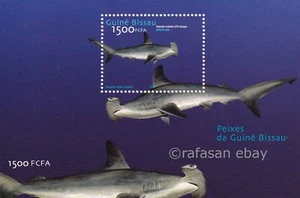 Guinea Bissau 2002 Yvert SS 133 Fauna Fish Hammerhead MNH-VF - Picture 1 of 1