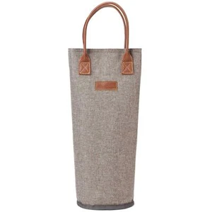 Single Bottle Insulated Wine Tote 1 Bottle Wine Carrier Bag Padded Wine Coole... - Picture 1 of 8