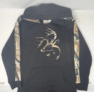 Legendary WhiteTails Pullover Hoodie Kids Medium 10/12 Camo Winter Hunting - Picture 1 of 11