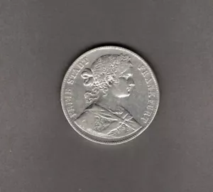Frankfurt - 1 Vereinsthaler 1860 - Silber 33 mm - 18,4 gr. - vz - Bild 1 von 2