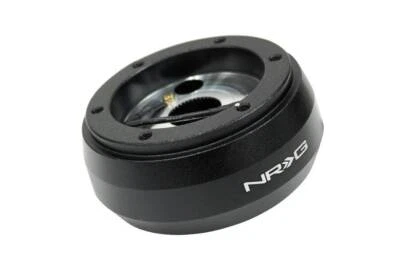 NRG Steering Wheel Short Hub Adapter Black Volkswagen Type 1 Beetle 60-73 - Image 1 of 4