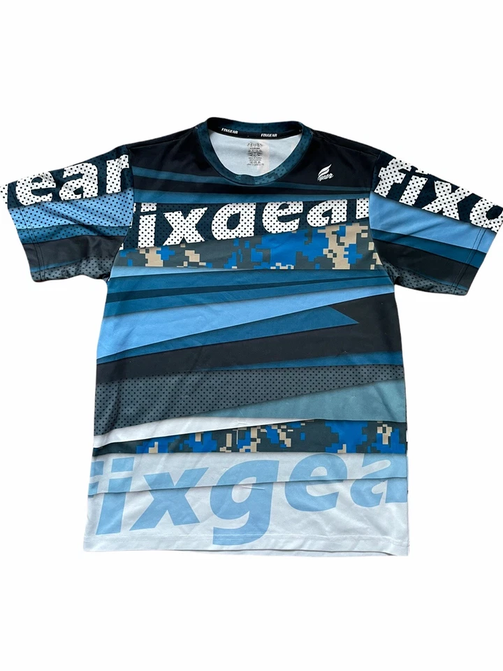 Camisa suelta Fixgear para hombre talla L manga corta cuello redondo ciclismo deporte correr Foto 1 de 4