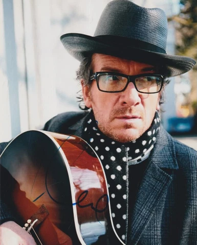 Elvis Costello signed 8x10 photo in-person Cover
