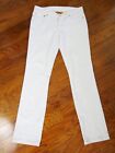 Tory Burch White Super Skinny Jeans Size 28 x 30