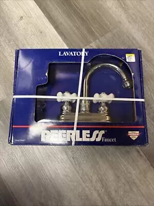 Peerless Lavatory Faucet Model P9687 With Pop Up Drain Lifetime Warranty - Picture 1 of 4