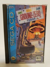 Ground Zero Texas Complete Sega CD Game CIB Original VGC Nice Discs