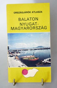 Balaton Westungarn Landreiseatlas Balaton Nyugat-Magyarország Országjárók atlas - Bild 1 von 4
