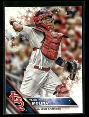 2016 Topps Holiday #HMW183 Yadier Molina - Image 1 of 2