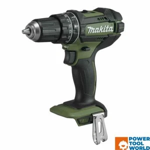 Makita DHP482ZO 18v LXT Li-Ion Combi Drill 2 Speed Body Only Olive Green - Picture 1 of 6