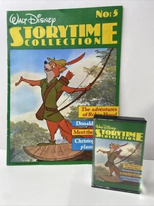 VINTAGE WALT DISNEY STORYTIME COLLECTION - MAGAZINE & CASSETTE No:5 - 1984 - Picture 1 of 21
