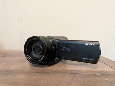SONY FDR-AX100 Digital 4K Video Camera Recorder Handycam Camcorder & Charger - Image 1 of 4