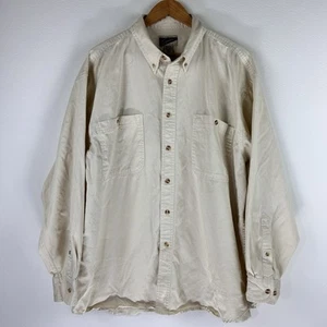 Vtg Crest Signature Collection Men’s Western Utility Casual Button Down Size 2XL - Picture 1 of 8
