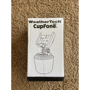 WeatherTech CupFone Universal Adjustable Cup Holder Car Mount 8ACF1 Black NEW - Photo 1 sur 3