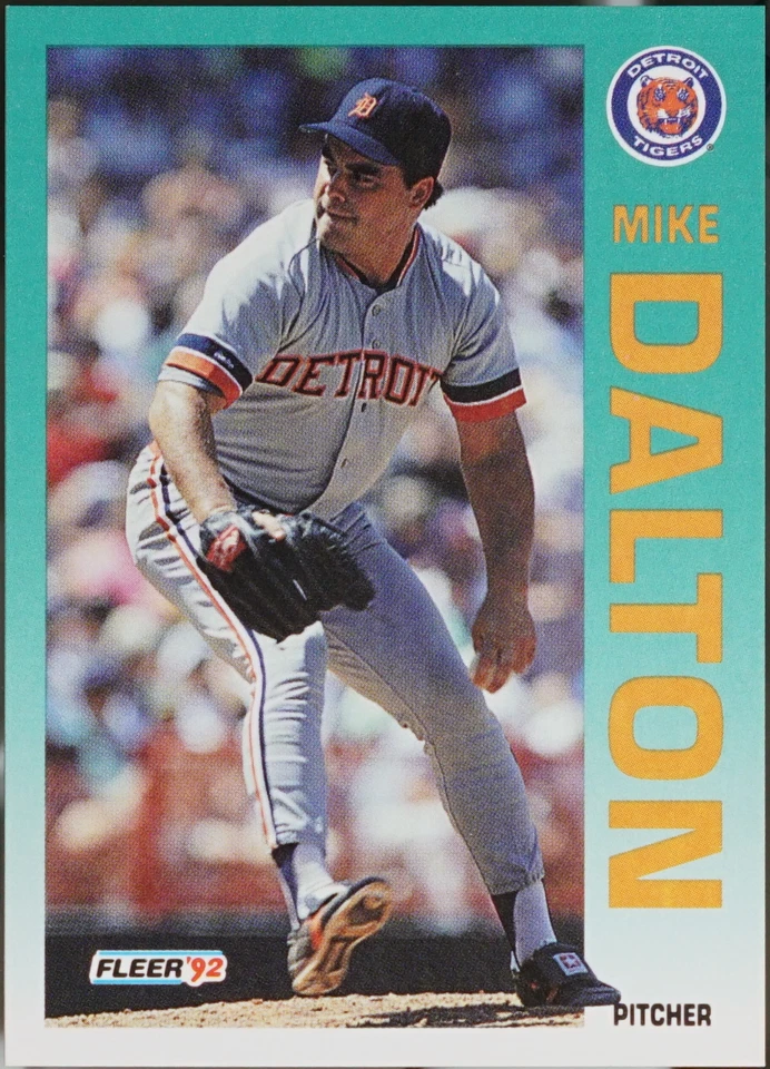 1992 Fleer Baseball Mike Dalton #131 NM - Image 1 of 1