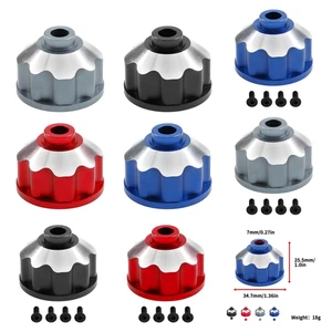 Estuche diferencial de aluminio Traxxas 1/10 MAXX 8981 Monster Truck - Imagen 1 de 12