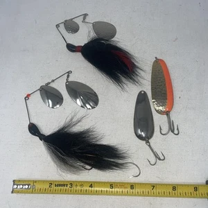 Muskie Northern Tandem Spinners & 2 Trolling Spoons - Picture 1 of 6