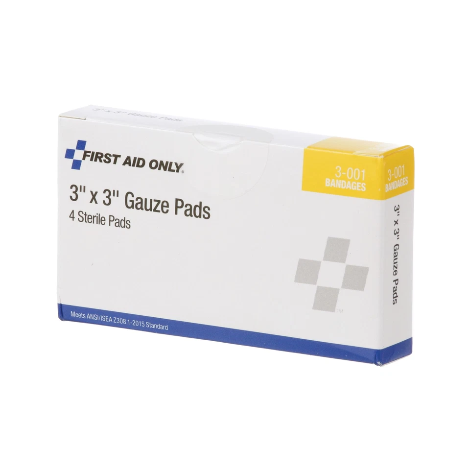 First Aid Only 3001001 3 in x 3 in Gauze Pads - Image 1 of 1