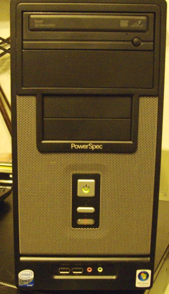 PowerSpec B615 Intel Core 2 Duo Windows 10 - Image 1 of 1