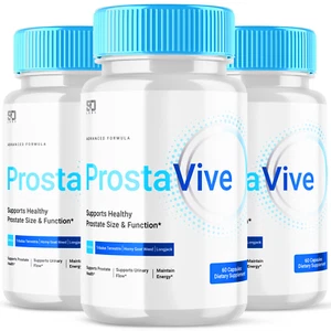 Prosta Vive Supplements for Men - Enhanced Wellness and Vitality (3 Pack) - Picture 1 of 8