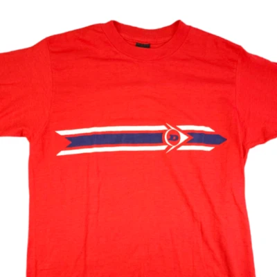 Camiseta Dunlop Racing De Colección Para Hombre Talla Mediana Roja Años 80 Hecha en EE. UU. Foto 1 de 4