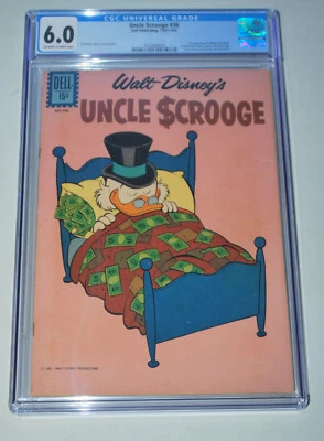 Uncle Scrooge #36 1961 Dell Comics 1st appearance of Magicia De Spell! CGC 6.0 - Image 1 of 3