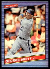2020 Donruss #229 George Brett Holo Blue  R86