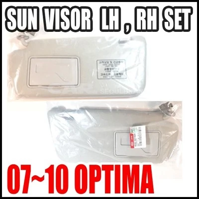 KIA 06-10 Optima Magentis   Front Left , Right Inside Sun Visor Gray  1SET= 2EA - Image 1 of 4
