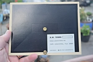 VNTG A.M. TENNA by Rand Labs, Cape Canaveral 1976 New Old Stock 8 x 6 inches - Picture 1 of 3