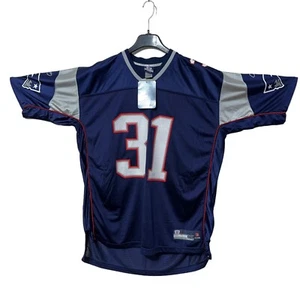 NWT NFL Patriots Mens Football Jersey #31 Meriweather 2XL 2007 NOS - Picture 1 of 5