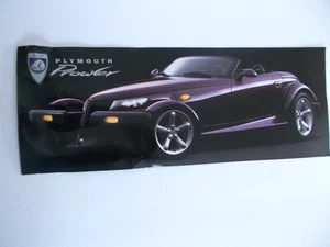 TWO 1997 Plymouth Prowler Dealer Brochures - Picture 1 of 1