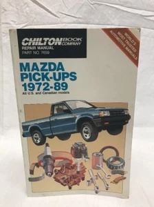 Chilton Repair Manual 1972 - 1989 MAZDA Pick-Ups Part No. 7659 - Picture 1 of 11