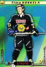 2000-01 Finnish Cardset #158 Timo Koskela