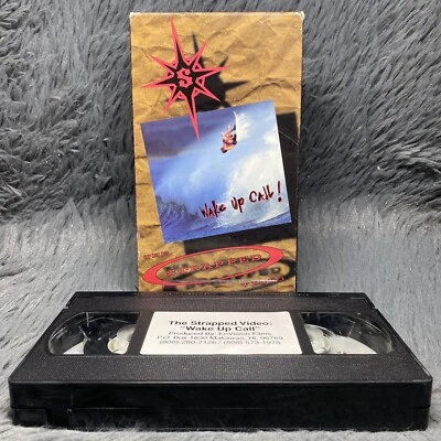 Wake Up Call! The Strapped Video VHS Tape EnVision Films Extreme Surfing Terzo - Image 1 of 4