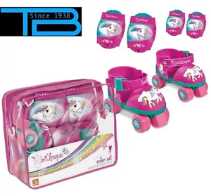 SET PATTINI + PROTEZIONI UNICORNO, MONDO - Foto 1 di 4