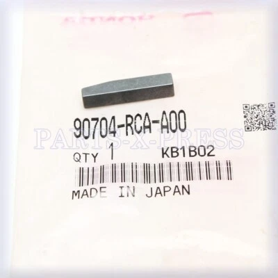 GENUINE OEM HONDA RIDGELINE ACURA MDX TLX CRANKSHAFT KEY (4.5X24) 90704-RCA-A00 - Image 1 of 4