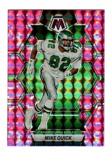 MIKE QUICK 2023 Mosaic Football Pink Camo Prizm #200 Philadelphia Eagles