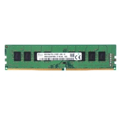 New Hynix 8GB DDR4 2133MHz PC4-17000 2RX8 UDIMM Memory Ram HMA41GU6AFR8N-TF - Image 1 of 4