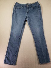 DKNY Jeans Womens 8 Blue Mid Rise Soho Skinny Regular Fit Denim Pockets