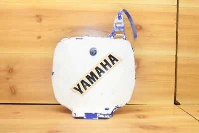Yamaha YZ125 YZ 125 YZ250 250 YZ400F 1998 1999 panel de cubierta de matrícula delantera Foto 1 de 4