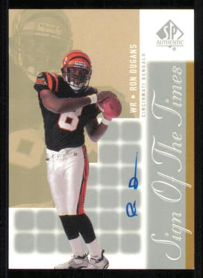 2000 SP Authentic Sign of the Times #DU Ron Dugans - Image 1 of 2