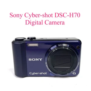 Sony Cyber-shot DSC-H70 Digital Camera Sharpness Control AE/FE Lock Blue Color - Picture 1 of 6