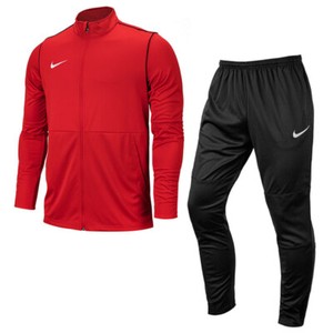 red nike jogging suit