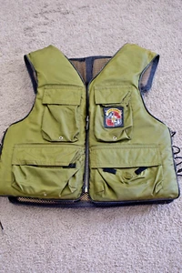 Stearns Sans-Souci Fishing Vest Adult XL Type III PFD 4-Pocket Adjustable Used - Picture 1 of 13
