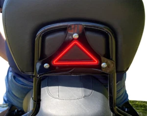 CUSTOM DYNAMICS Harley 14-23 Touring Dual Intensity Run Brake Backrest LED Light - Picture 1 of 9