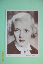 Rosalind Keith #221 1930s Aguila Uruguay Chocolates Film/Movie Star Trading Card